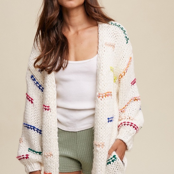 Anthropologie The Hilda Hand Crochet Cardigan - Picture 2 of 4